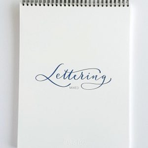 Letteringblock A4, mixat