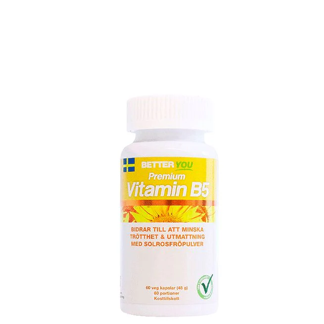 Premium Vitamin B5 60 kapslar - Bild 2