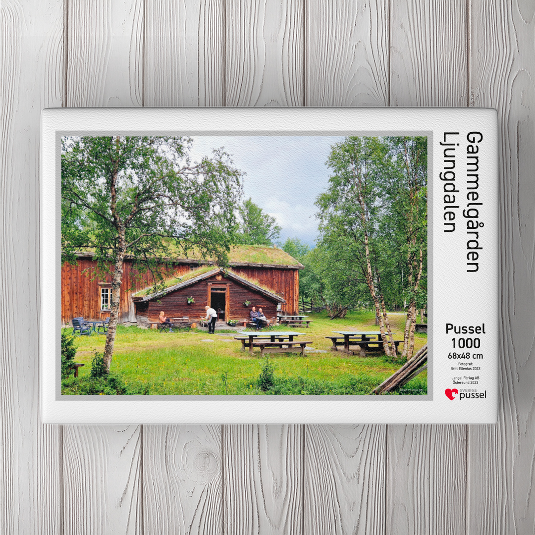 Gammelgården Ljungdalen
Pussel 1000 bitar - Bild 2