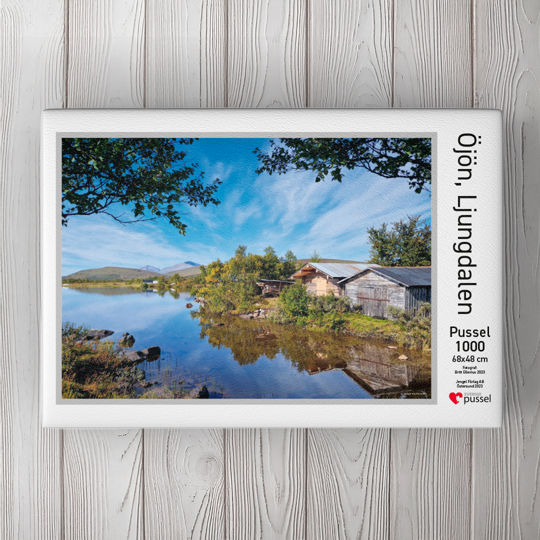 Öjön, Ljungdalen
Pussel 1000 bitar - Bild 2