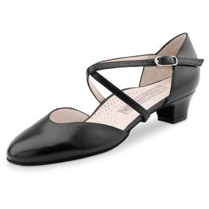 Felice Svart läder Werner Kern (3,4cm)
