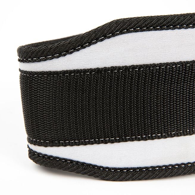 4 Inch Lyftarbälte Dam Svart/Vit - Bild 6