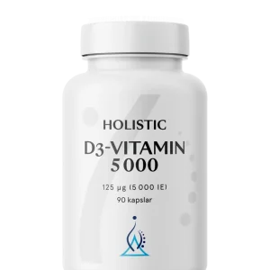 D3-vitamin 5000, 90 kapslar