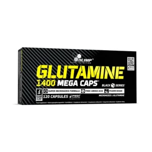 Glutamine Mega Caps 1400 120 kapslar