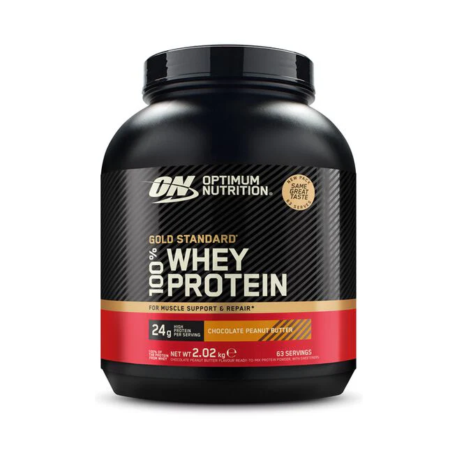 100% Whey Gold Standard Vassleprotein 2 kg