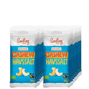 20 x Naturgodis Cashewnötter 50 g