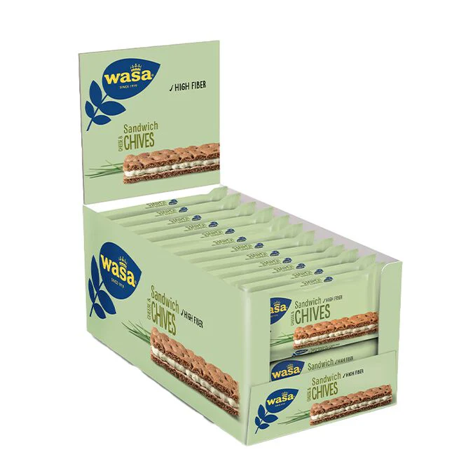 24 x Wasa Sandwich, Chives, 37 g - Bild 2